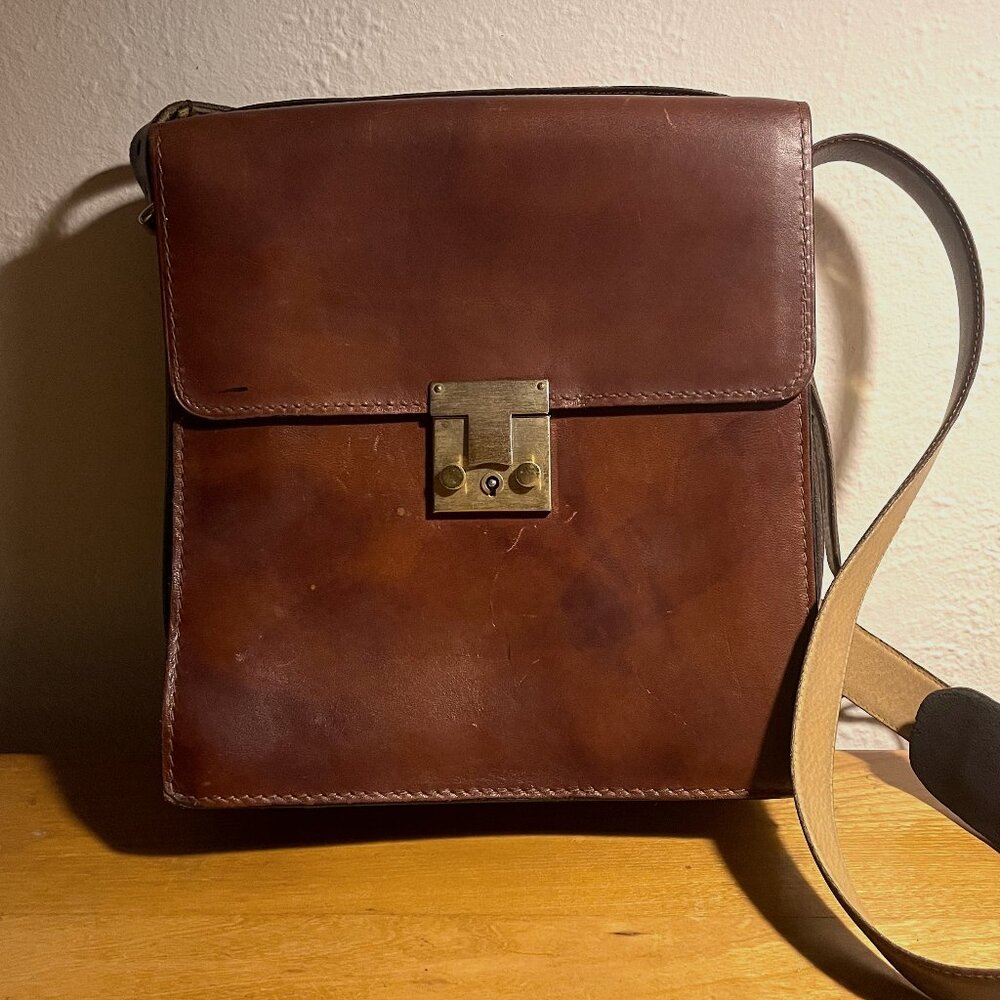Vintage Renwick leather bag